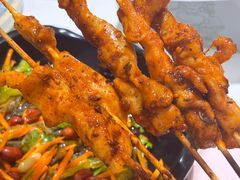 多汁鸡肉串-野人串吧.烤串(于洪广场店)