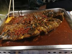 油泼香辣清江鱼-鱼酷活鱼烤鱼(昆明路店)