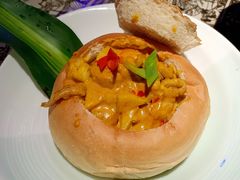 面包咖喱鸡-绿茶餐厅(汇悦大融城店)