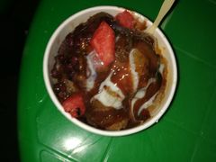 红豆炼乳刨冰-梁子刨冰王&梁小糖(王顶堤店)