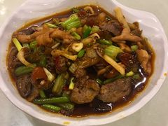 炒鸡杂-老幺泉水鸡