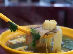 油豆腐牛肉粉丝汤（咖喱）-小杨生煎(黄河路店)