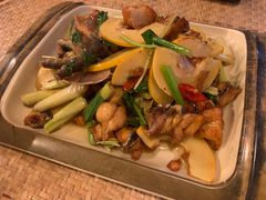 酸木瓜炒鸡-多哥水傣味餐厅(司马巷店)