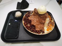 火山红豆牛奶冰-鲜芋仙(番禺万达广场店)
