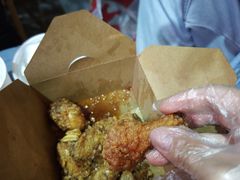 黄油蒜炸鸡翅-富乐满韩国正宗炸鸡韩国料理(虹泉路店)