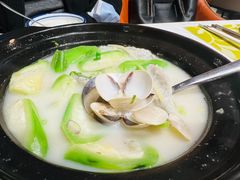 胜瓜鱼滑浸白贝-顺意·顺德家乡菜(国际人才大厦店)