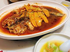 深海黄鱼年糕-径山十八道·风味民间菜(杭州总店)