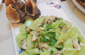 Sea Snail and Cucumber Salad