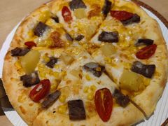 主厨葡式咖喱菲力牛肉披萨-必胜客(包头万达店)