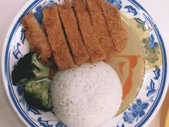 咖喱猪扒饭-噏耷茶档