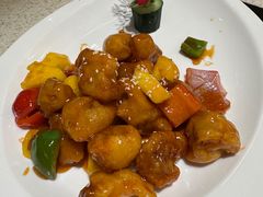 拔絲西班牙黑毛豬咕嚕肉-顺轩海鲜火锅酒家