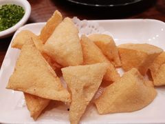 炸布仔豆干-日日鲜自助餐厅(小公园店)