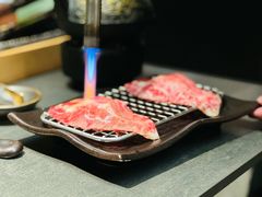 火炙和牛寿司-铭牛烧肉·和牛海鲜自助(高新月牙湖店)