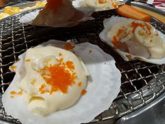 招牌芝士扇贝-青瓦炭韩潮烤肉(花园道店)