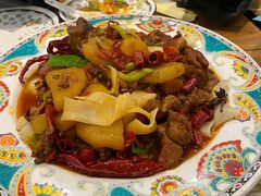 两人新疆沙湾大盘鸡-巴依老爷新疆美食(望京小街店)