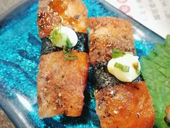 香煎三文鱼皮寿司-瀛川尚品(车陂利丰天地店)