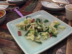 培根秋葵花菜-江南驿·二十余年创意杭帮味(良渚玉鸟集店)