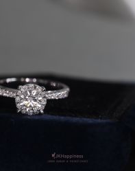 -JKHappiness培育钻石钻戒婚戒定制(天河国贸店)
