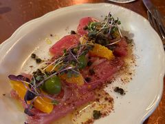 Tuna crudo -The Pink Door