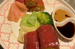 Fresh Shrimp Red Rice Noodle Roll