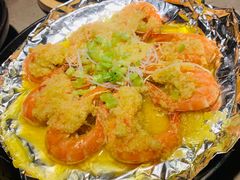 铁板烤蒜蓉虾-新白鹿餐厅(金鹰新街口店)