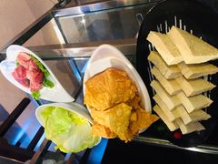 炸豆皮-大胖骨汤火锅(裕华店)