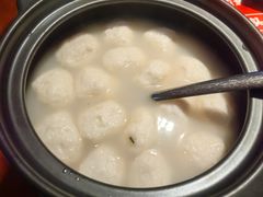 手工鱼丸汤（大份）-魏铭鱼头捞饭(晋阳路店)