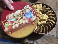 四味曲奇饼干-香港珍妮曲奇聪明小熊饼干(迪美购物中心店)