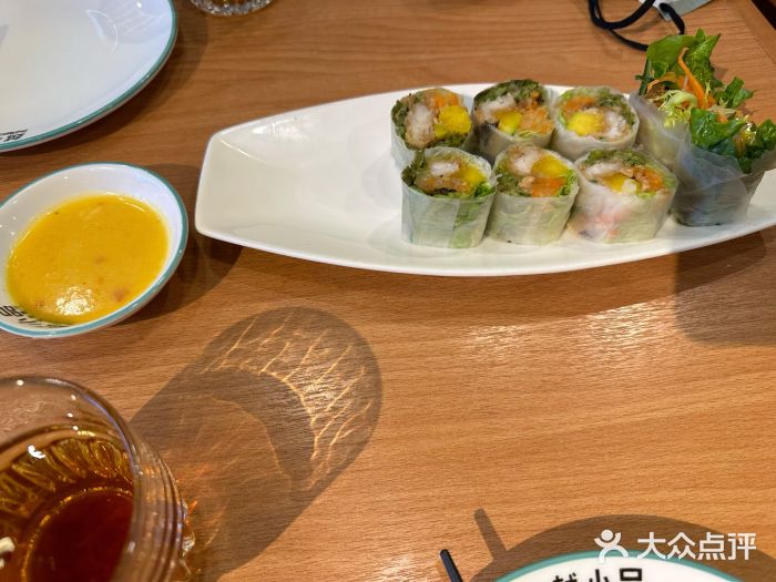 越小品·越南餐厅(高德置地店)芒果鱼柳米纸卷图片