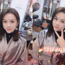 -韩鑫烫染接发·收长头发