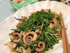 韭菜炒章鱼-阿伟海鲜楼·福建菜(延寿店)