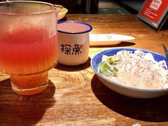 桃桃乌龙-探鱼·鲜青椒爽麻烤鱼(北京路天河城店)