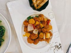 鲜果淮山咕噜肉-渔意楼·驰名沙田乳鸽(五羊旗舰店)