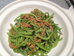 扁豆牛肉丝-紫光园烤鸭(前门大栅栏店)