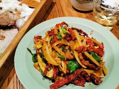炒羊肚-纳瓦新疆菜(银都店)