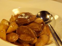 芥兰炒大连鲍-解香楼(八盘岭路店)