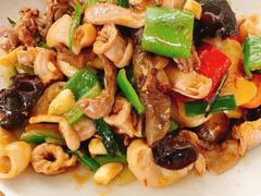 炒猪杂-阿弟早茶·家庭小炒·火锅(九村店)