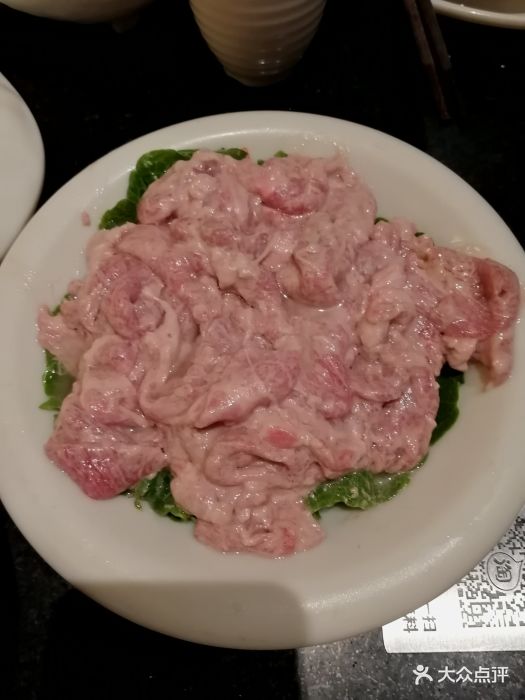 纸盐河码头火锅(洪崖洞店)嫩滑肉片图片