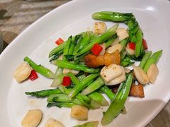 蒜香油菜芯-湖滨28中餐厅·西湖宴·杭州君悦酒店