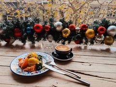 三文鱼班尼迪克-Alimentari早午餐(安福路店)