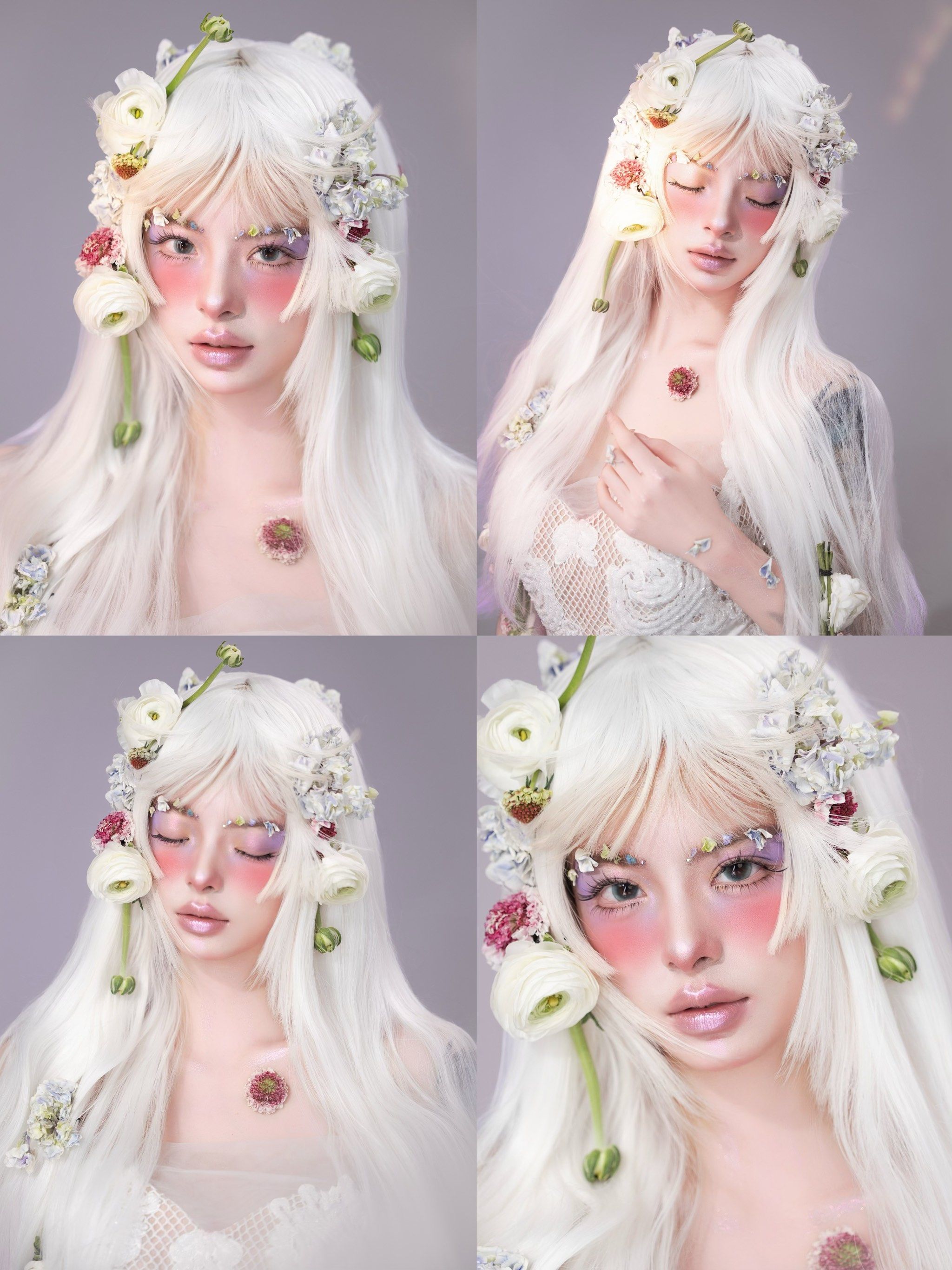 创意|梦幻|少女感|美神
/
谁的童话书没合好
让精灵🧚‍