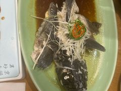 -海派美食·家宴海鲜青岛菜·石锅鲽鱼头(东方城店)
