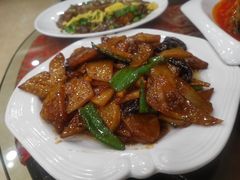 榛蘑土豆片-勺园饭店(骨科医院店)