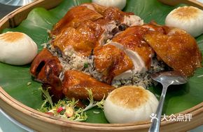 Stir-fried Eel and Roast Chicken Rice Bowl