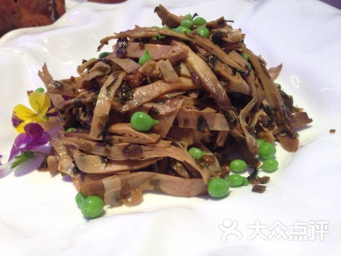 大董(越洋广场店)咸菜炒笋衣图片 - 第3张