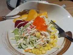 蔬菜蟹子沙律-爱米粒家