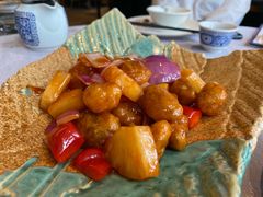 香菠生炒骨-汤臣·空中餐厅·严选粤菜(石湾世博广场店)