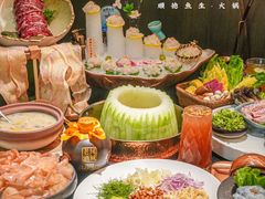 -得意咚瓜·顺德鱼生·冬瓜盅火锅