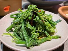 椒麻丝瓜尖-兰溪小馆(东直门簋街店)