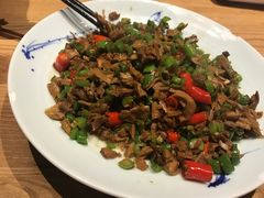 青椒炒笋干-7017浙菜•建德味(中财店)